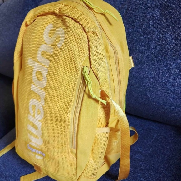 Mesh Supreme Backpack (YELLOW) - Picture 5 of 5